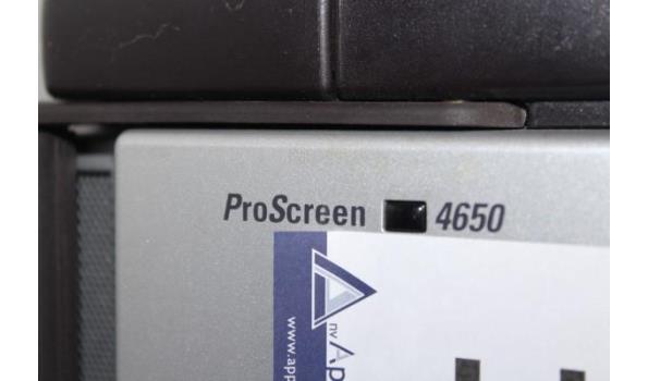 projector PHILIPS, type Proscreen 4650, werking niet gekend, zonder kabels